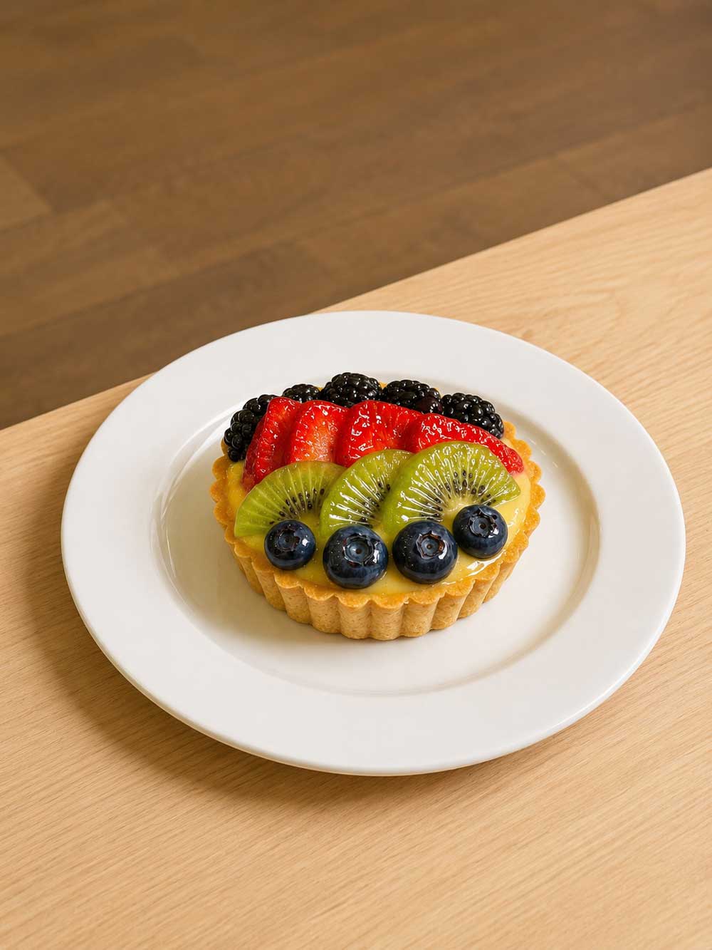 Fresh fruit tart from The Bakery at Pho Lang Thang