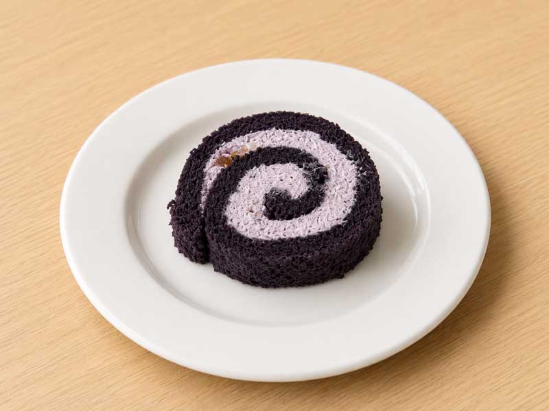 Ube Swiss roll